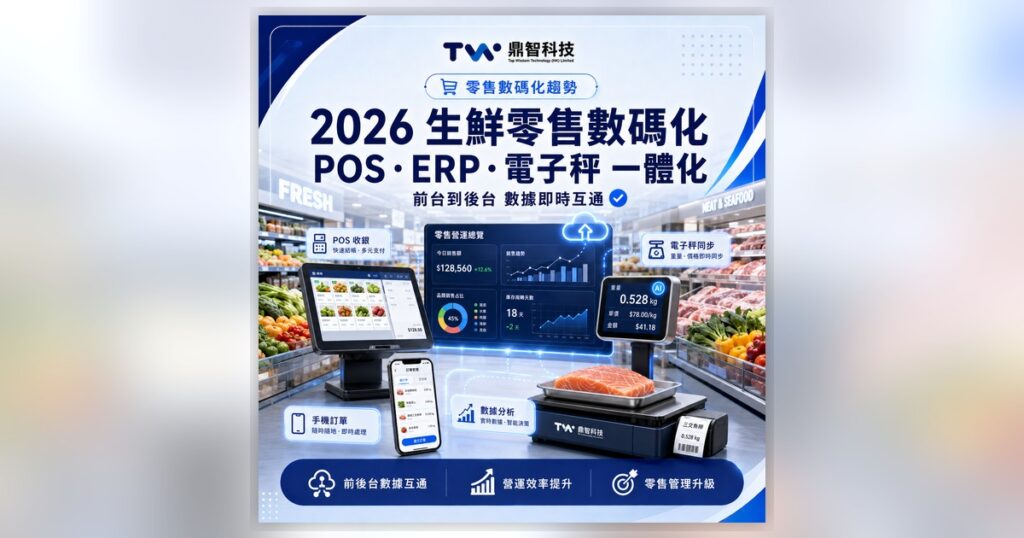 2026年生鮮零售數碼化：唔再係大超市嘅專利